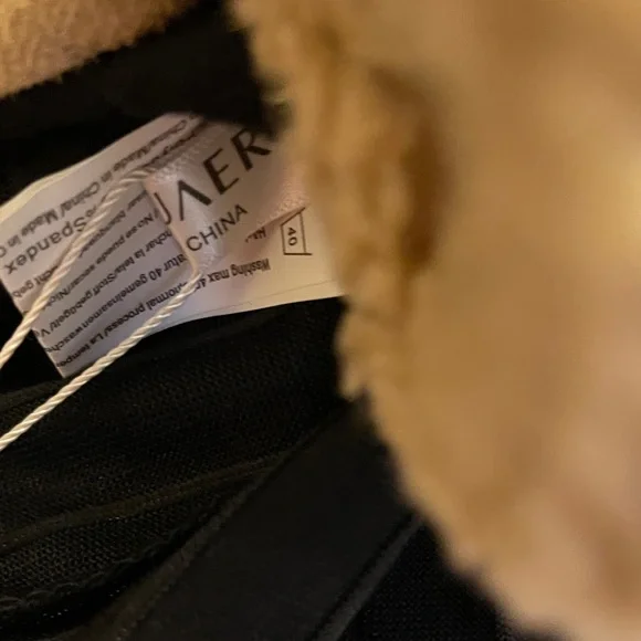 Cozy Tan Sleeveless Sweater Vest - Picture 3 of 4